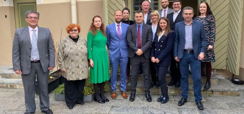 Заедничка фотографија од студиската посета