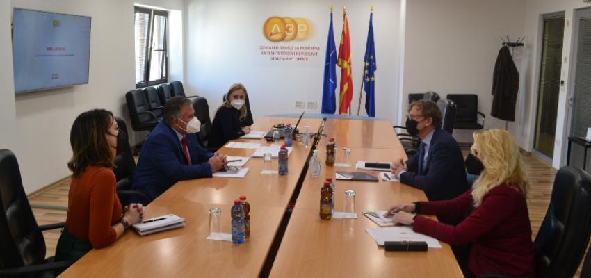 Работна средба со заменик амбасадорот на Кралството Холандија