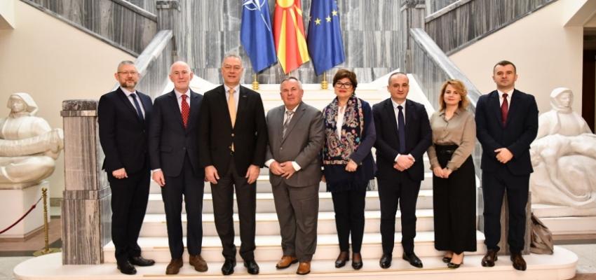 Средба со Потпретседателот на Собранието на Република Северна Македонија г. Горан Мисовски и со Генералниот секретар г-ѓа Цветанка Иванова