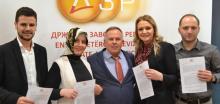 Решенија за четири нови помлади ревизори