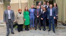 Заедничка фотографија од студиската посета