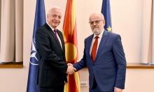 Претседателот на ВРИ на Бугарија, Цветан Цветков со претседателот на собранието Талат Џафери