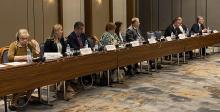 Дел од учесниците на тркалезната маса
