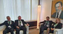 Дел од учесниците на состанокот на Контакт комитетот