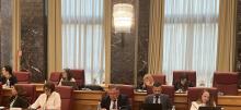 ГДР и делегацијата на ДЗР за време на состанокот 