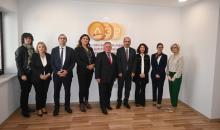 Заедничка фотографија на претставниците од двете делегации 